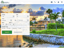 Tablet Screenshot of findsouthwestfloridarealestate.com